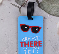 Luggage tags passport Cover are we there yet?