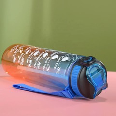 1 Litre Water Bottles Transparent Cold And Hot