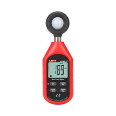 UNI-T Light Meter UT383BT Lux Meter Lumens Digital Illuminance Meter 0~199900 Lux (0~18500 FC) Foot Candles Luxmeter for Film Photography Plants Photometer Lighting Intensity Brightness Measurement