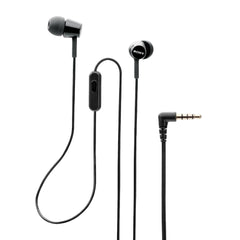 Sony MDREX155AP in-Ear Earbud Headphones/Headset with mic for Phone Call, Black (MDR-EX155AP/B)