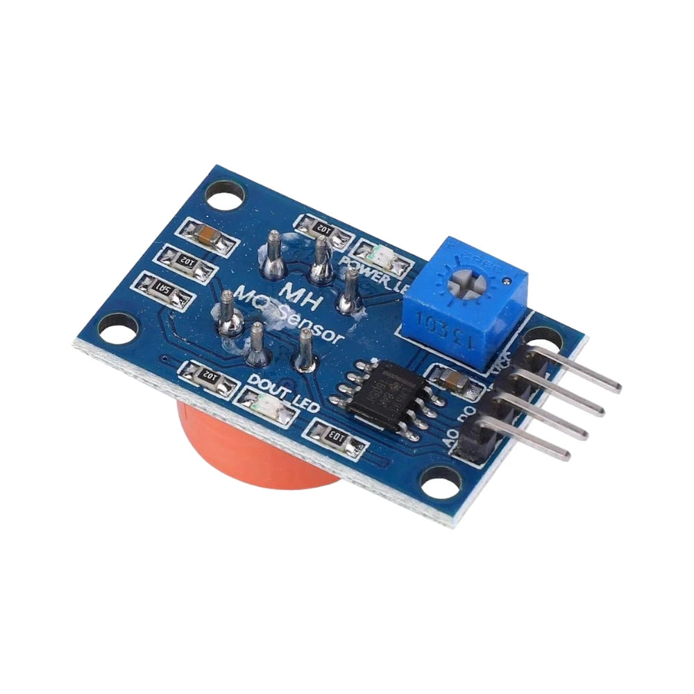 MQ-3 Alcohol Gas Sensor Module, Double-Sided Circuit Board Detector Breath Gas Detection Sensor Module