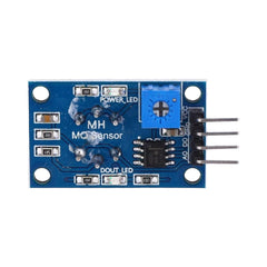 MQ-3 Alcohol Gas Sensor Module, Double-Sided Circuit Board Detector Breath Gas Detection Sensor Module