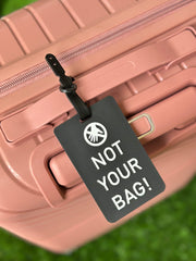 Luggage tag passport travel essential not your bag