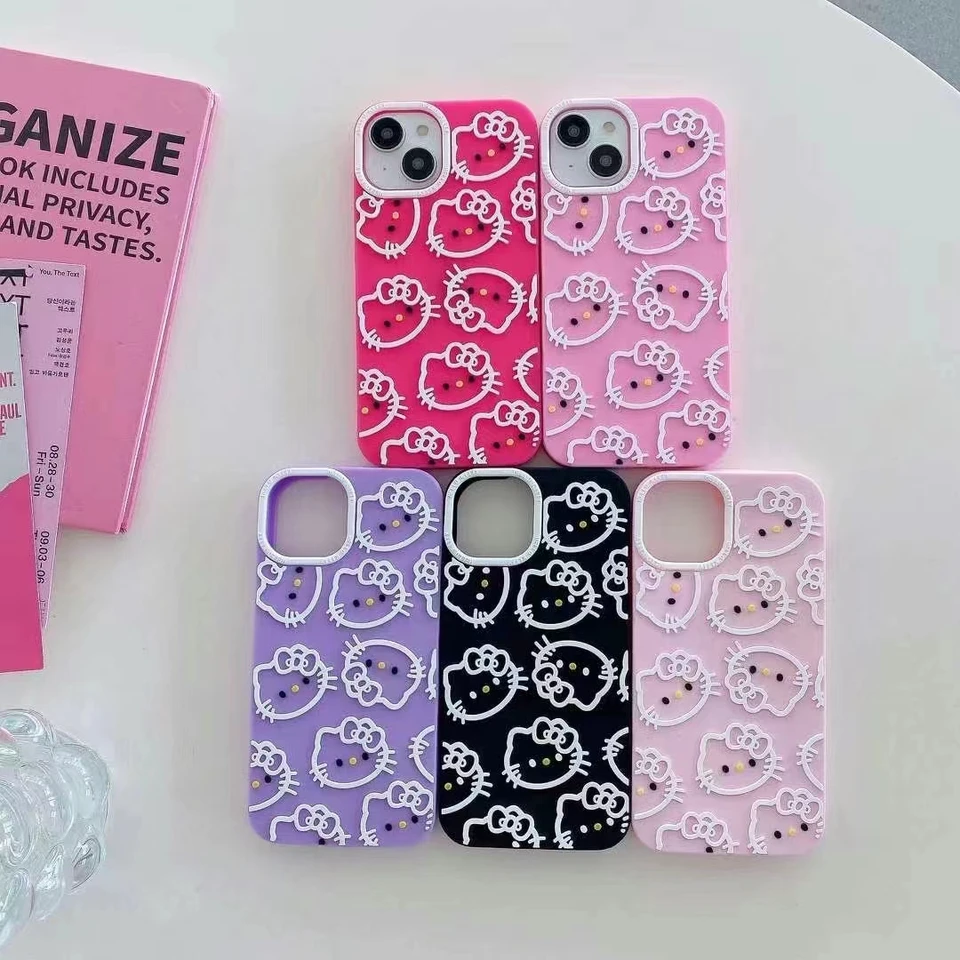 IPhone 15 phone case covers, IPhone 15 hello kitty phone cases