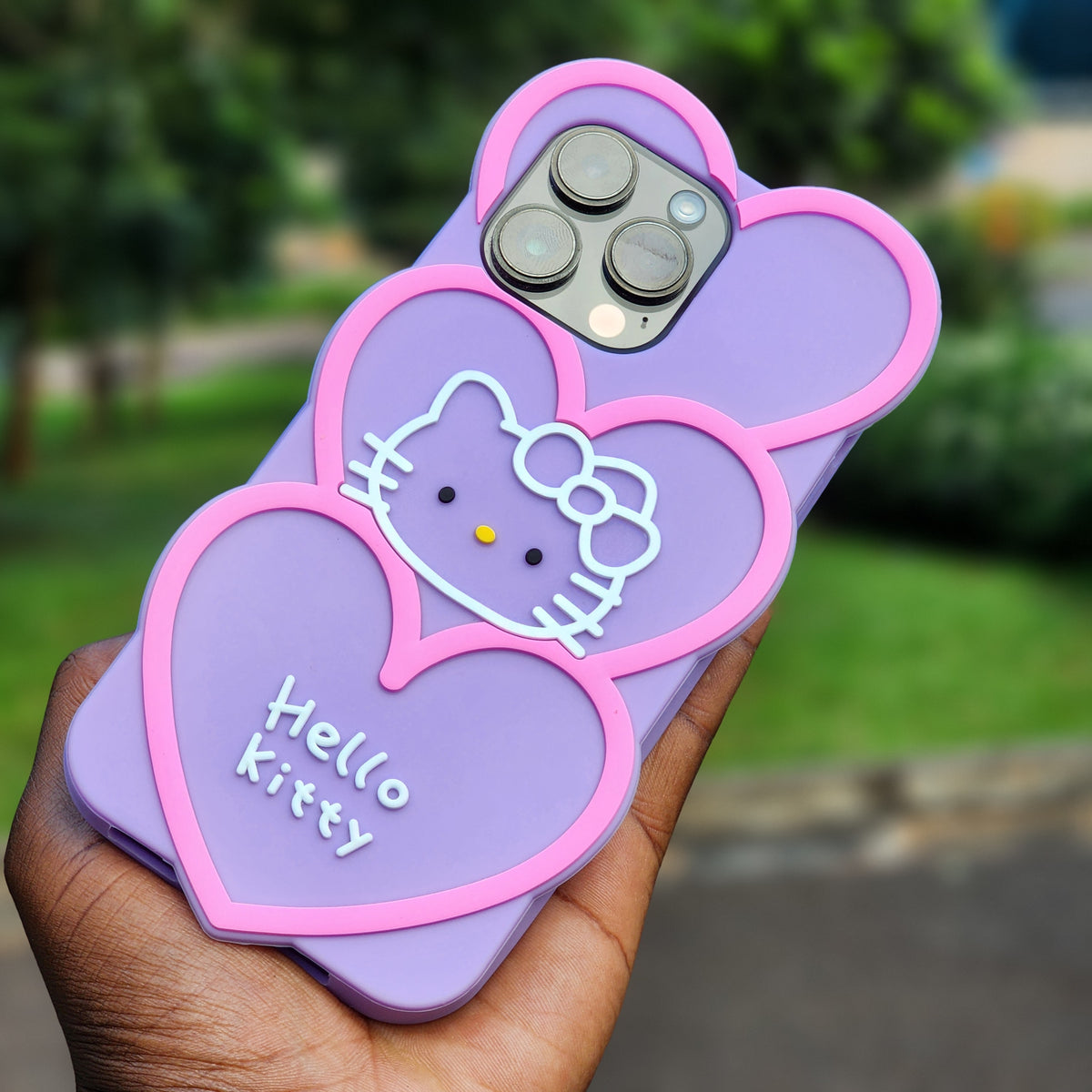 I phone 12 hello kitty silicone case