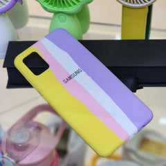 Samsung A51 Stripes color silicone case A 51 cases