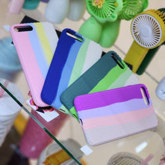 IPhone 7/8 plus phone case covers, woven colors