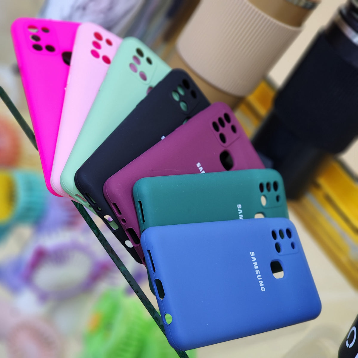 Samsung A21s silicone phone case covers A 21 s cases