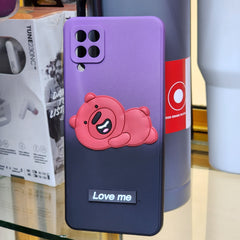 Samsung A12 soft silicone phone case cover cartoon character cases