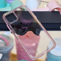 IPhone 13 clear shiny case cute