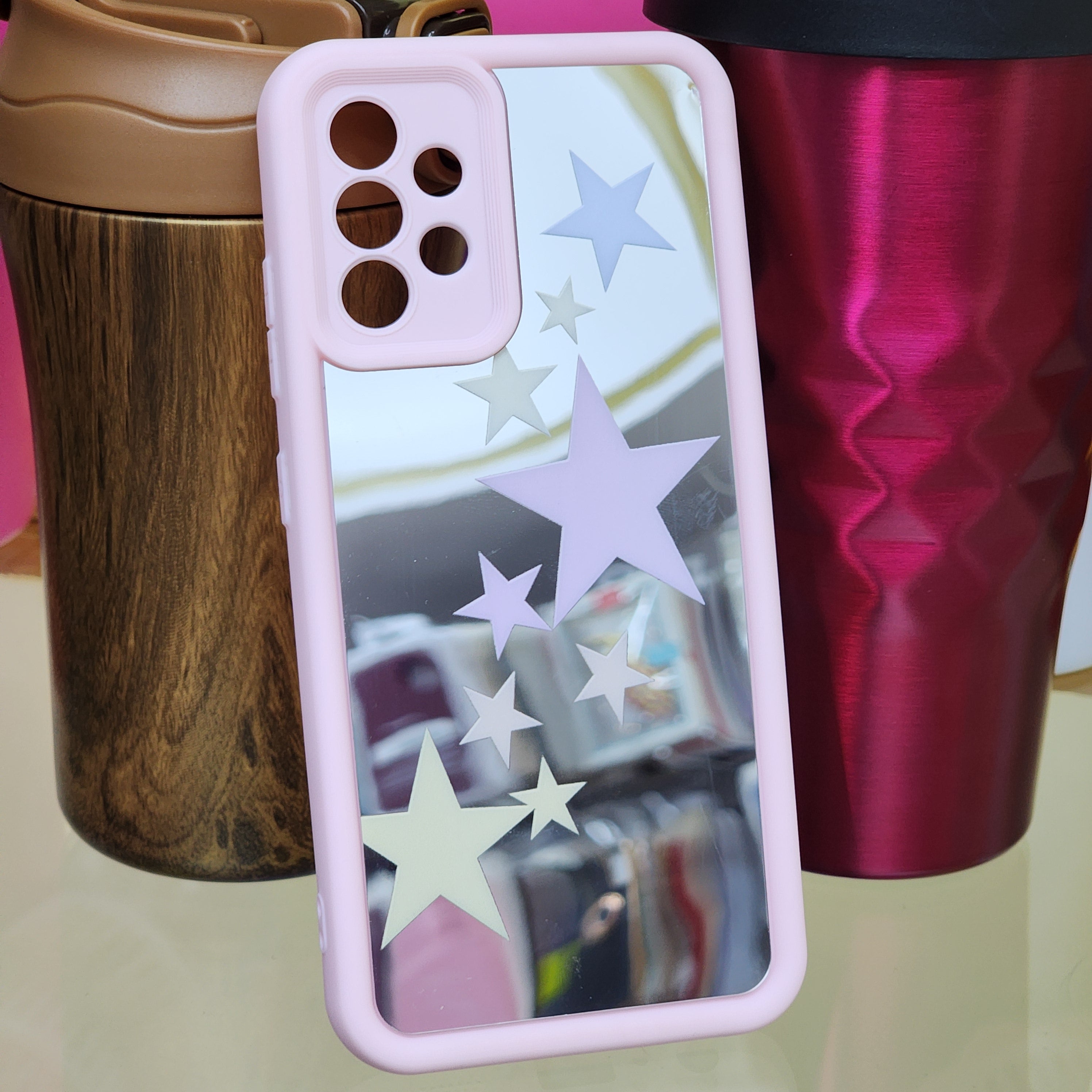 Samsung A32 mirror design phonecase