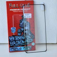 Screen protector Samsung s23 +  full glue s 23 plus tempered