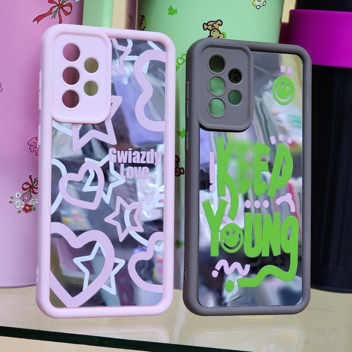 Samsung A73 phone case A 73 cases mirror