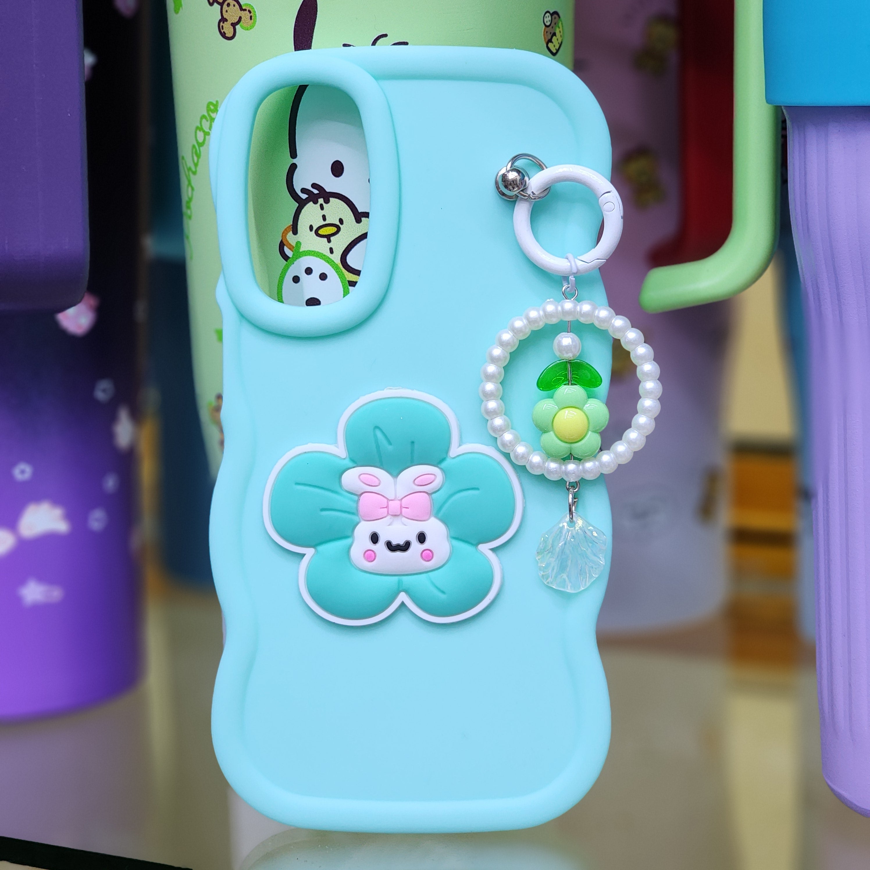 Samsung A15 case cases with charm pendant and cartoon A 15