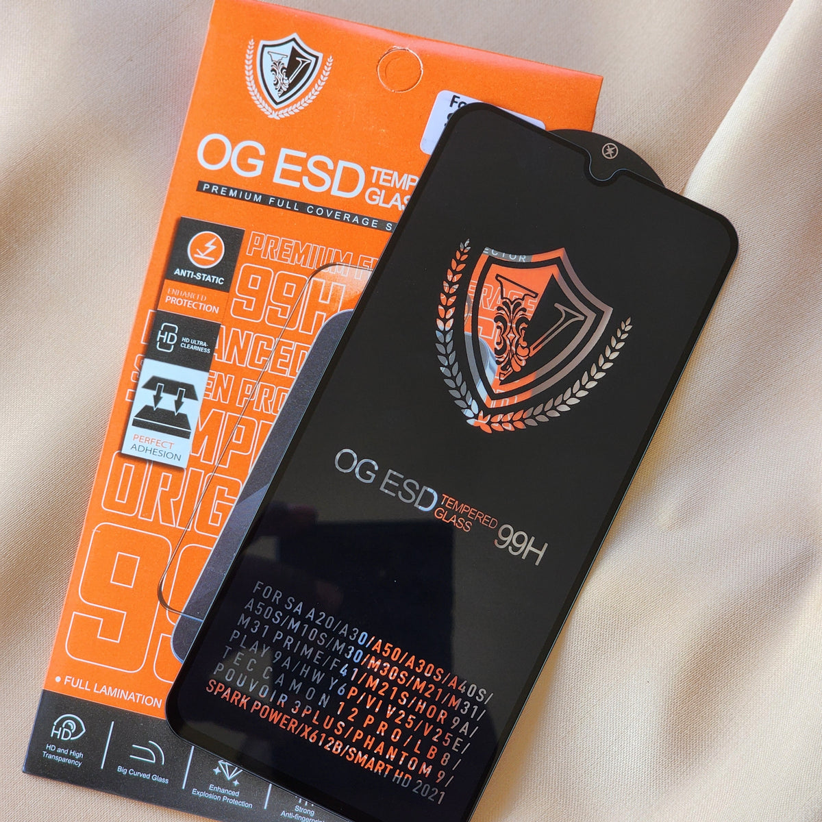 Og glass esd screen protector A 30 / Samsung A30