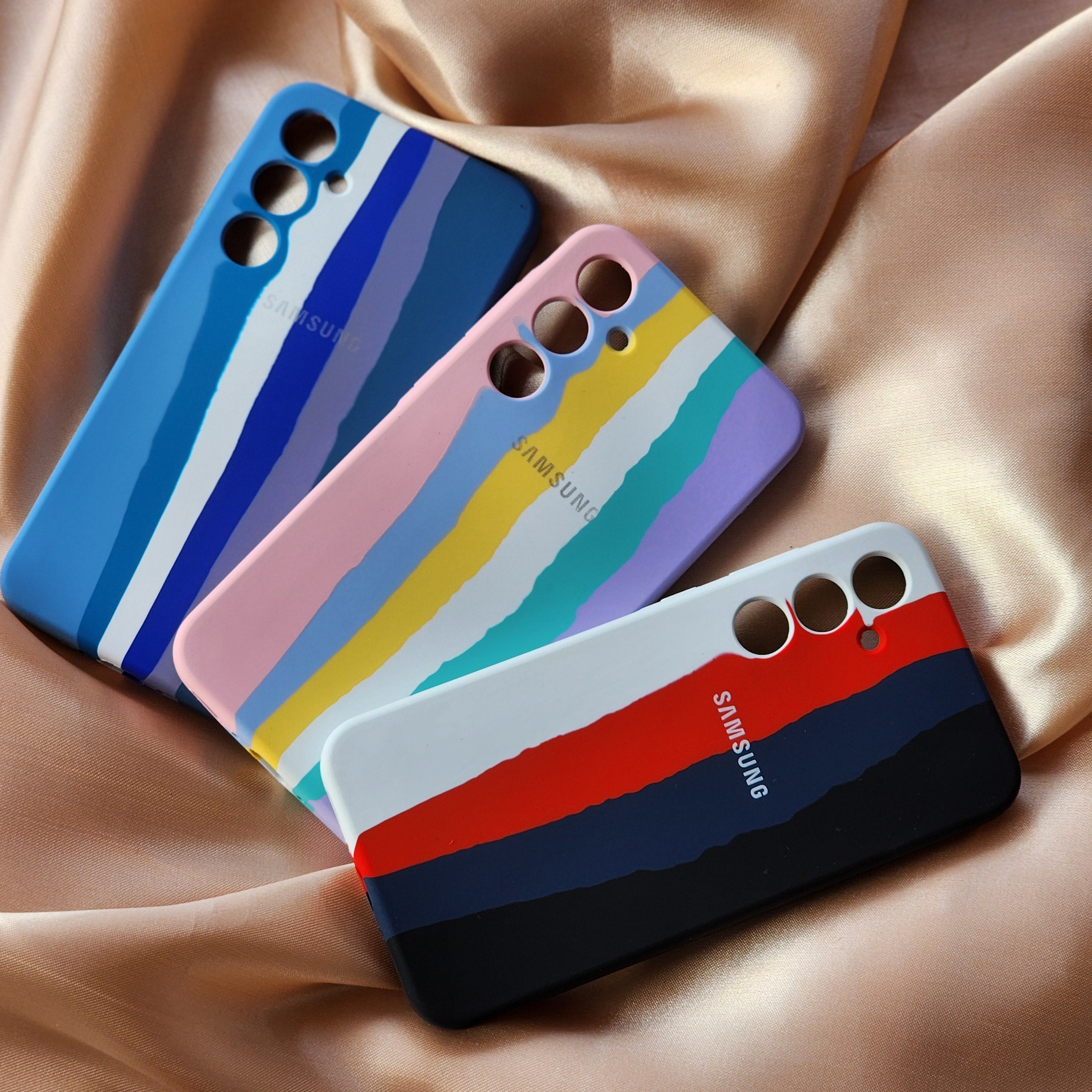 Sam A35 stripes silicone phone cases A 35 5G case