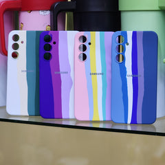 Samsung A 55 5g case A55 phone cases multi colored rainbow