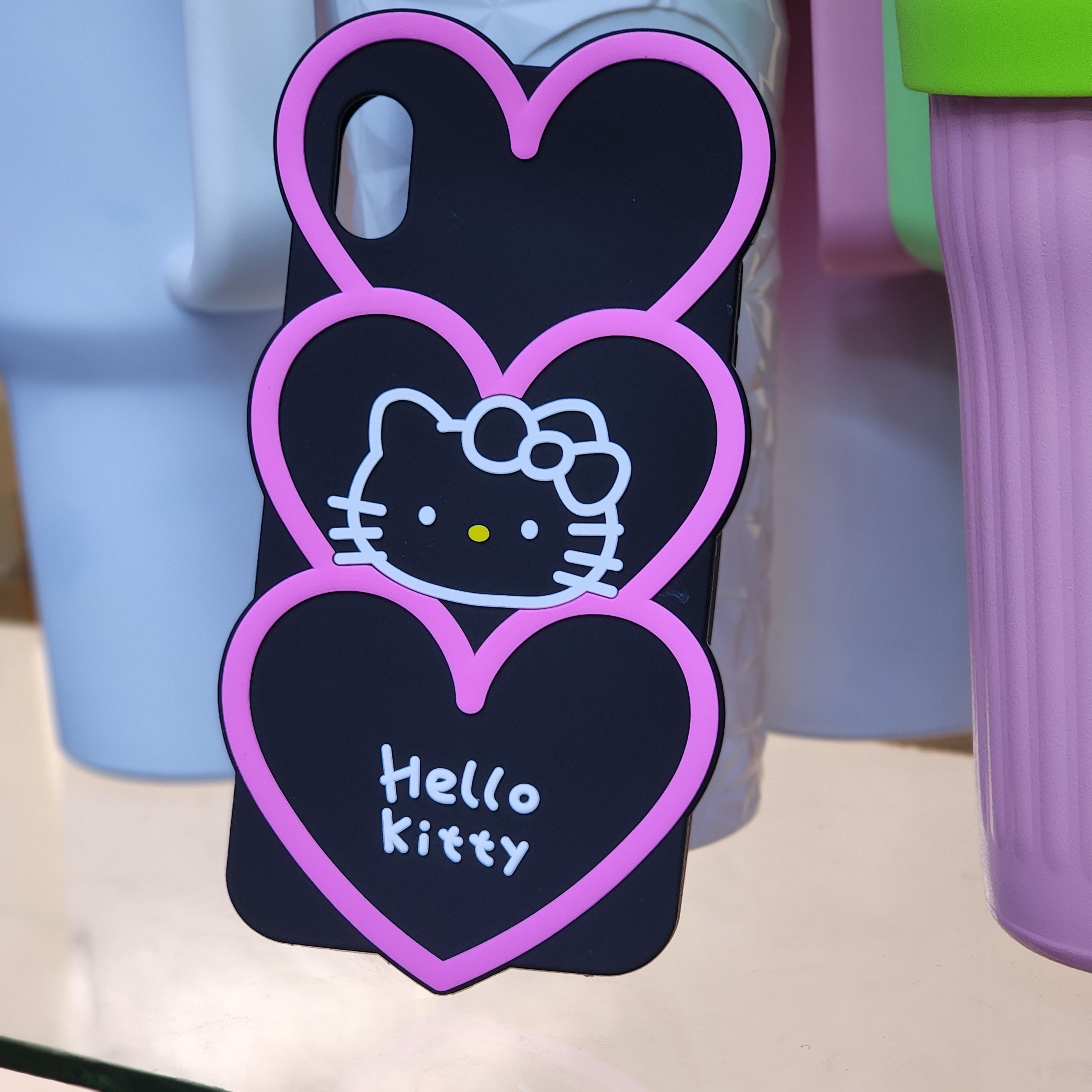 IPhone xs max silicone for case, Phone case hello kitty