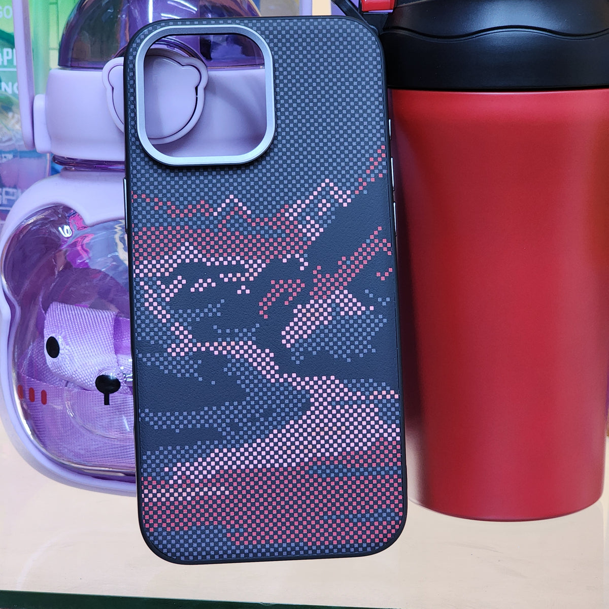 Samsung 16 Pro Max phone cases phone case 16 pro max river mountain print magsafe