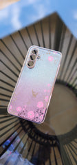 Samsung A54 cute cases flower shiny case a 54