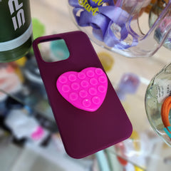 Octo buddy pop socket love heart