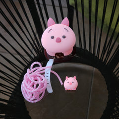 Cute 3d charger protector