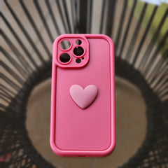 IPhone 14 Pro Max  phone case with heart charm cute phone cases