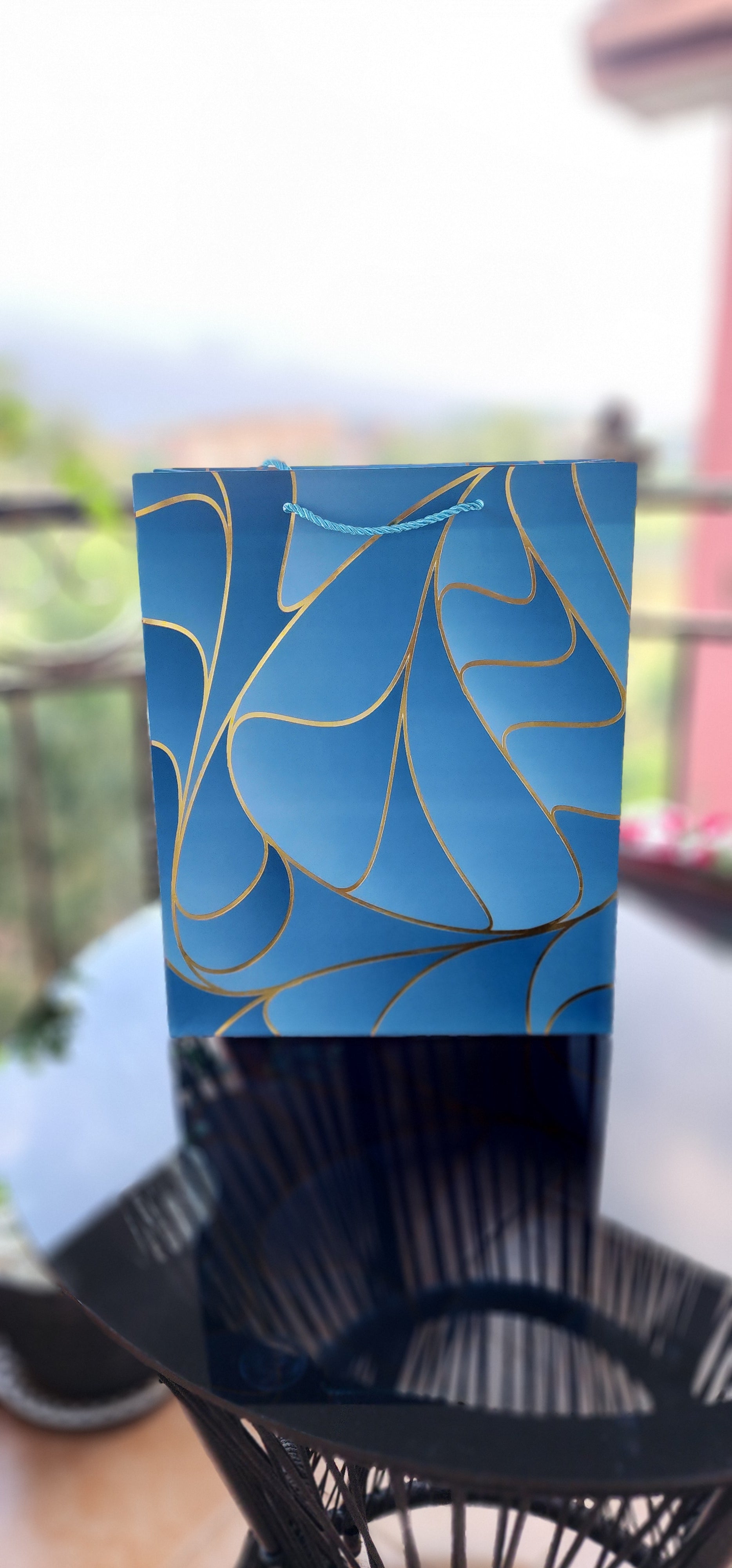 Gift bags trendy art lux