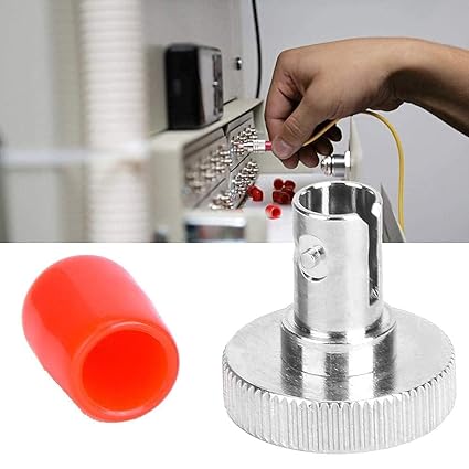 Fiber Optic Power Meter ST Adapter, Metal Optical Tester Accessories Used for Coupling of Optical Fiber Power Meter