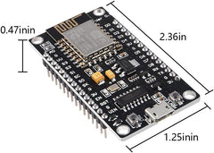 ESP8266 Serial Wireless Module CH340 NodeMcu ESP-12E V3 Lua WiFi Internet of Things New Version Development Board Compatible with Arduino IDE/MicroPython