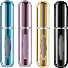 Mini Refillable Perfume Portable Atomizer Bottle Refillable Perfume Spray, Refill Pump Case for Traveling and Outgoing 6 ml