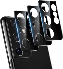 Camera Lens Protector for Samsung Galaxy S21 Ultra 5G Tempered-Glass Camera Lens Cover, [Case Friendly] [Military Protective] [HD Clear] [Anti-Scratch]