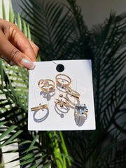 Ring set large Diamond ring