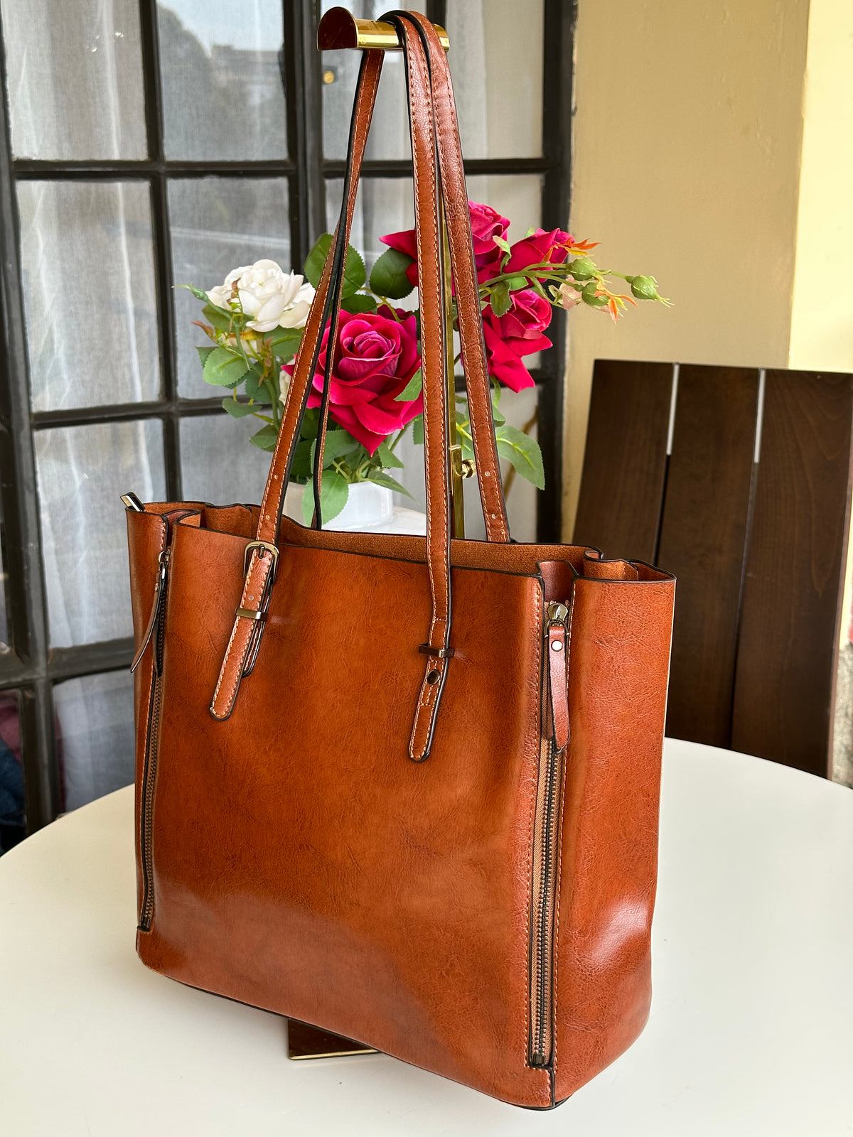 Tote Bag Mom bag large brown