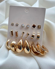 Earring Set loops with bodega earrings