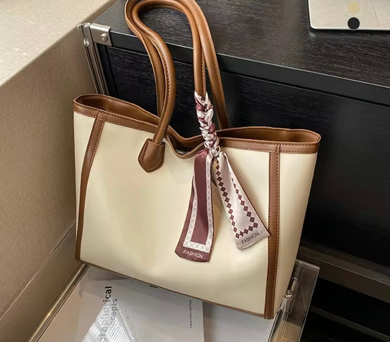 Tote Bag with scarf