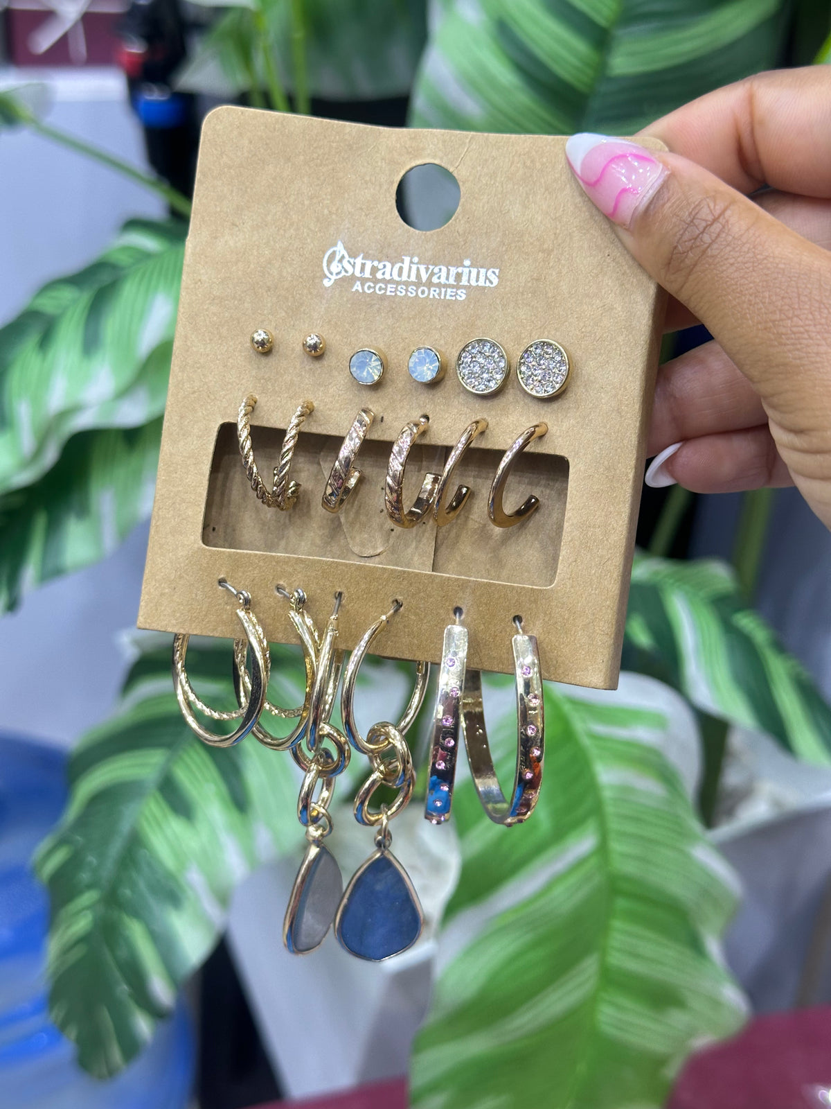Earring Set loops sldangling stradivirus