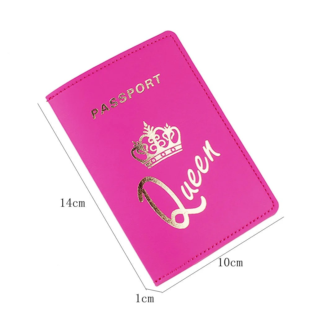 Passport Cover /holder king and Queen passport holder