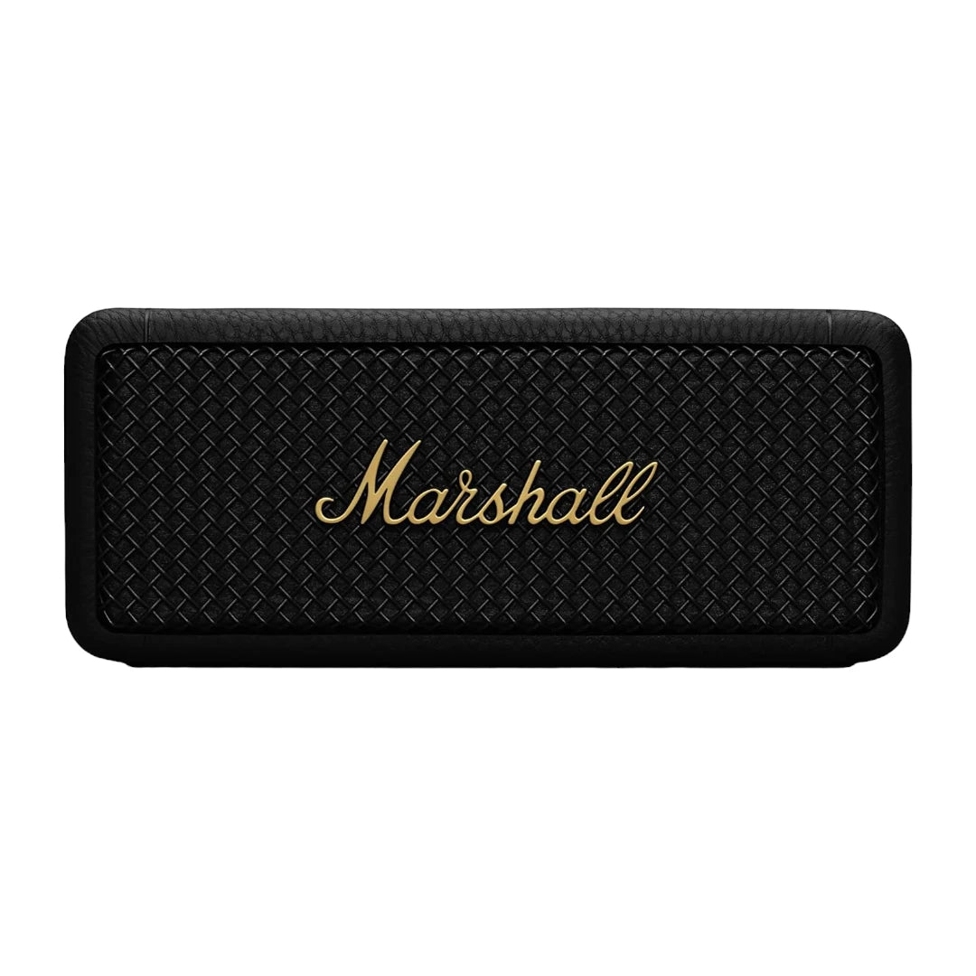 Marshall Emberton II Portable Bluetooth Speaker, Black & Brass