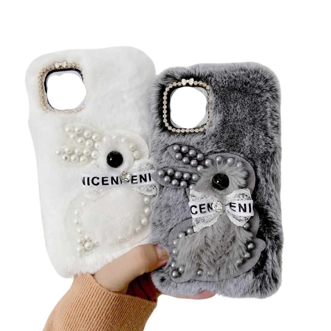 IPhone 12 IPhone 12 Pro fur 12/12 pro phone case bunny