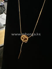 Chain Necklace Single Love Butterfly Heart Star