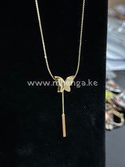 Chain Necklace Single Love Butterfly Heart Star