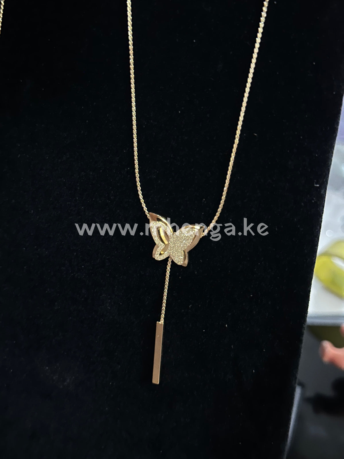 Chain Necklace Single Love Butterfly Heart Star Butterfly Gold