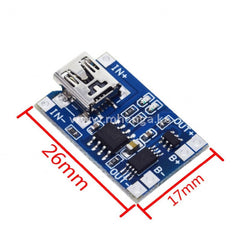 Charging Module 18650 Lithium Battery Charger Board Tp 4056 Micro Usb Mini Manufacturer Li Ion