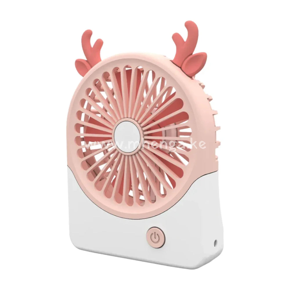 Cute Desk Fans Small Quiet - Usb Mini For Home Rooms Bedroom Desktop Nightstand Table Office Dorm