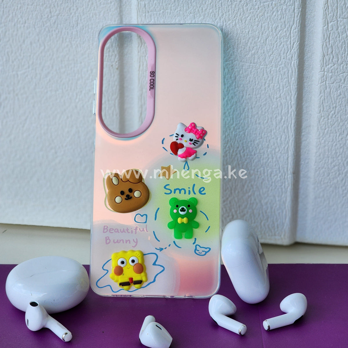 Cute Doll Cases For Oppo A60 4G Phone Case Reflective