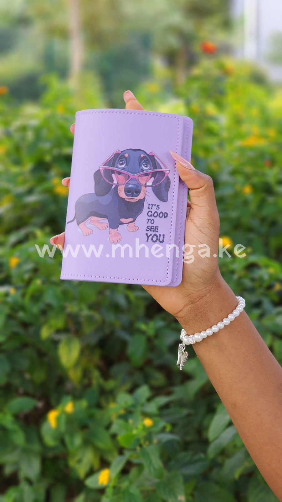 Cute Passport Covers Pet Dog Photo