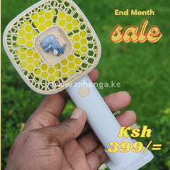 Cute Portable Fan Yellow