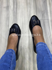 Flats Flats Shoe Round Bow Wet Look