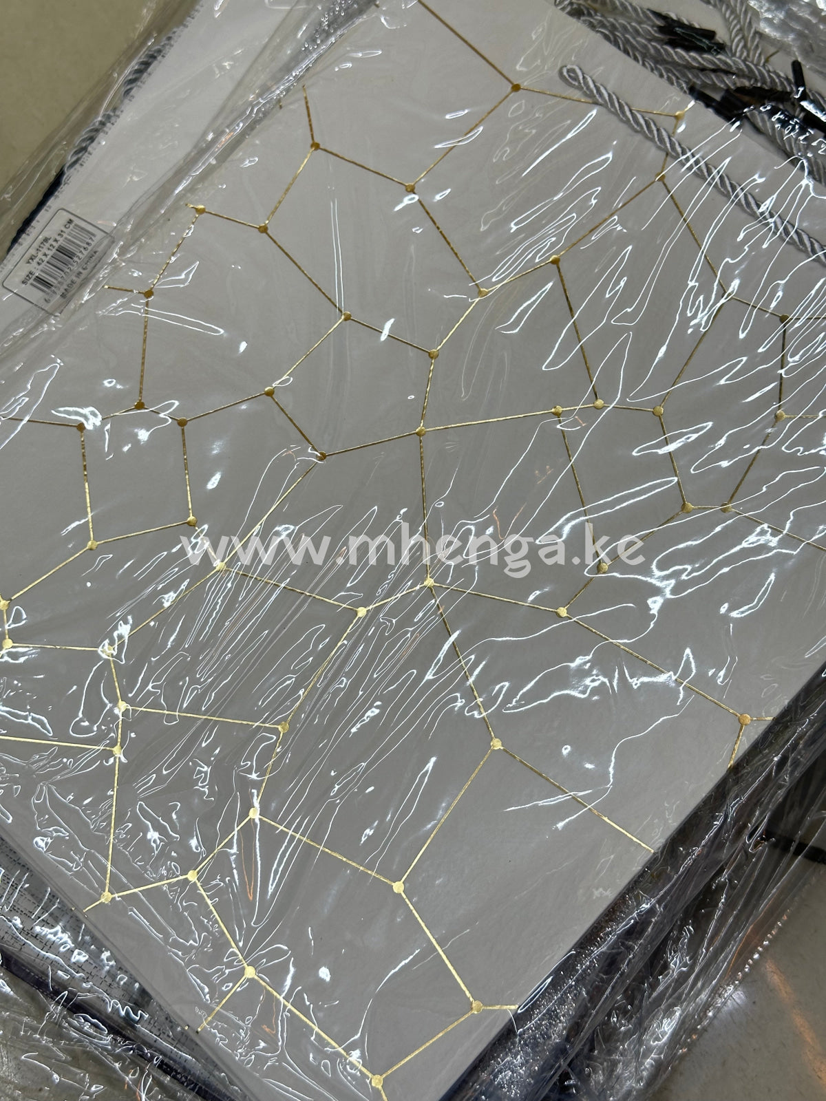 Gift Bag White With Gold